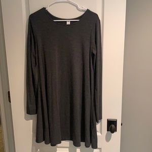 Grey, soft old navy dress